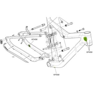KP436 GUIA CABLES PARA SCALPEL SI - 333