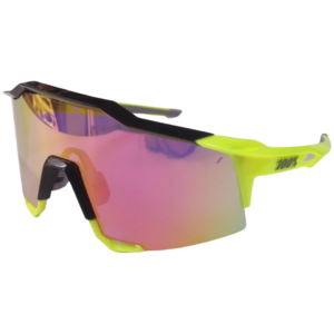 GAFAS SPEEDCRAFT POLISHED BLACK / FLUORESCENT YELLOW PURPLE MULTILAYER MIRROR LENS 6100101472 - 549