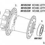 M40771 RODAMIENTOS BUJE LEFTY - 1637