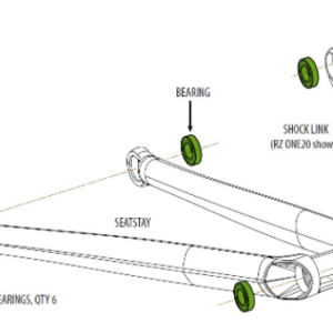 KP073 KIT RODAMIENTOS - 4005